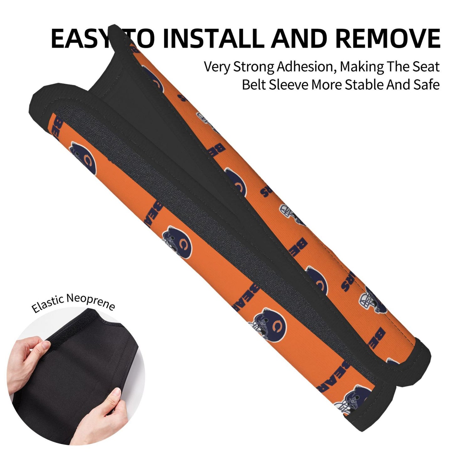 Chicago Bears Car seat belt shoulder strap UNISEX seat belt protective cover