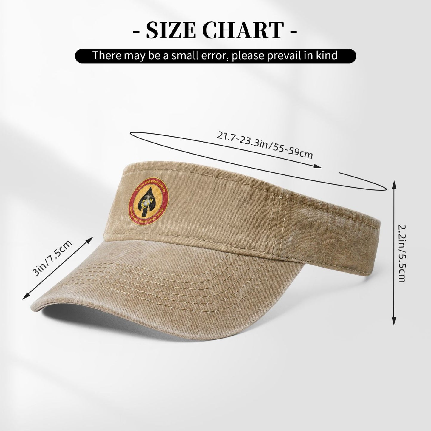 Marine Corps Forces Special Operations Command Printing adjustable Empty Top Baseball Sun Cap unisex outdoor sport hat veterans gift