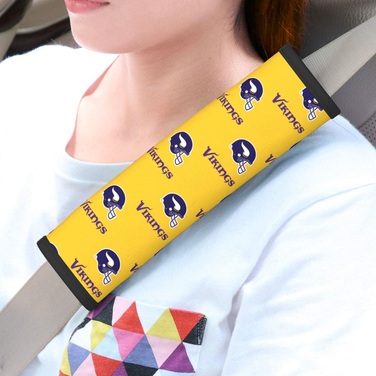 Minnesota Vikings Car seat belt shoulder strap UNISEX seat belt protective cover