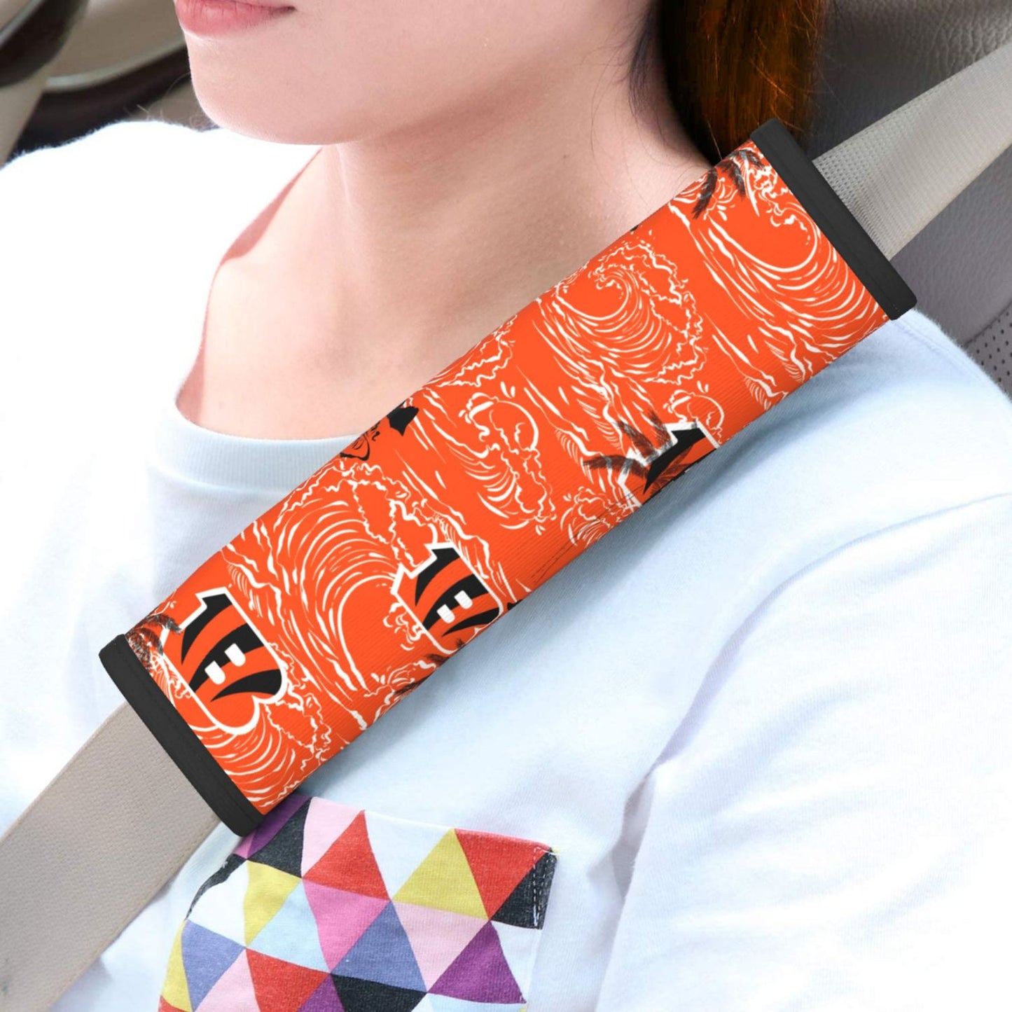 Cincinnati Bengals Car seat belt shoulder strap UNISEX seat belt protective cover