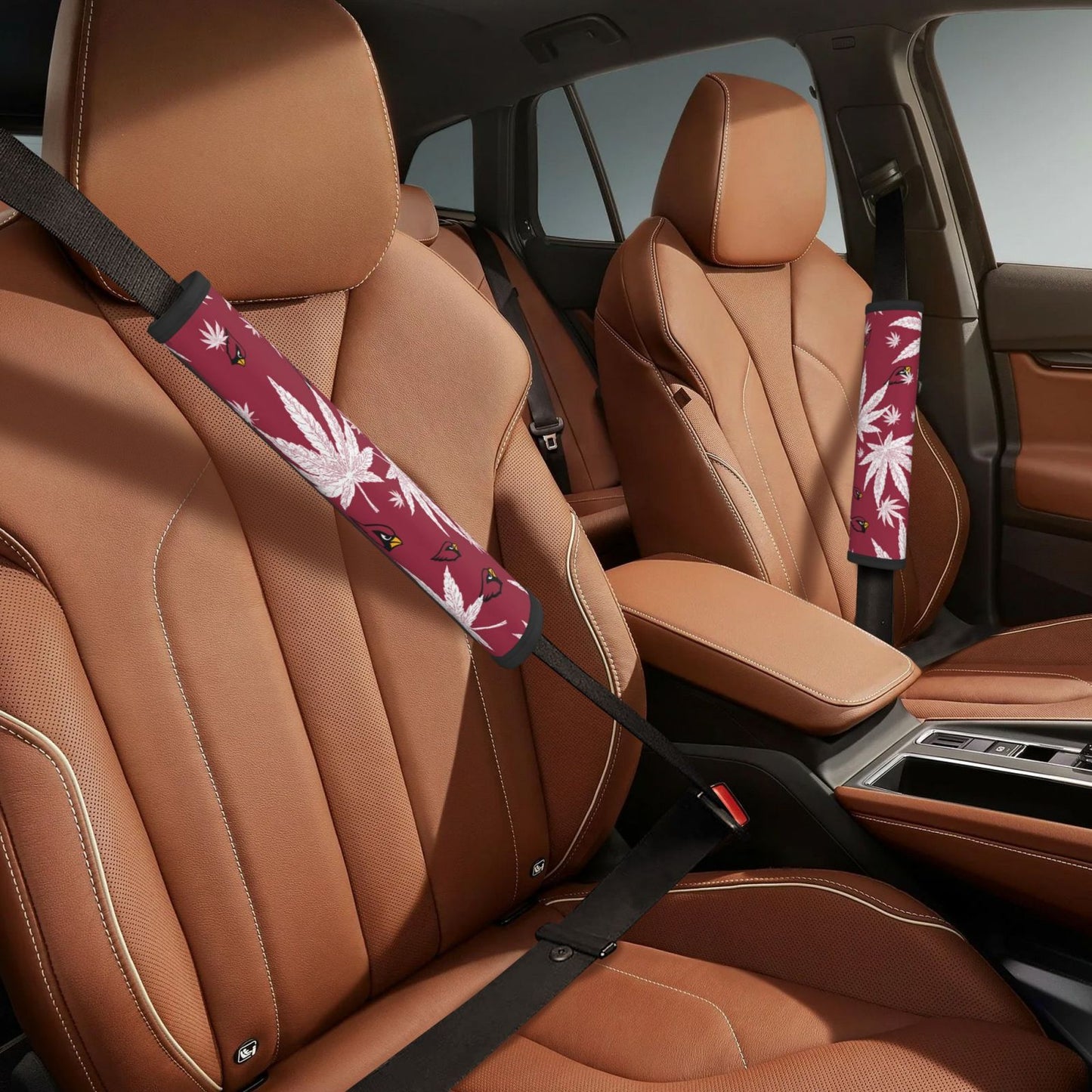 Arizona Cardinals Car seat belt shoulder strap UNISEX seat belt protective cover
