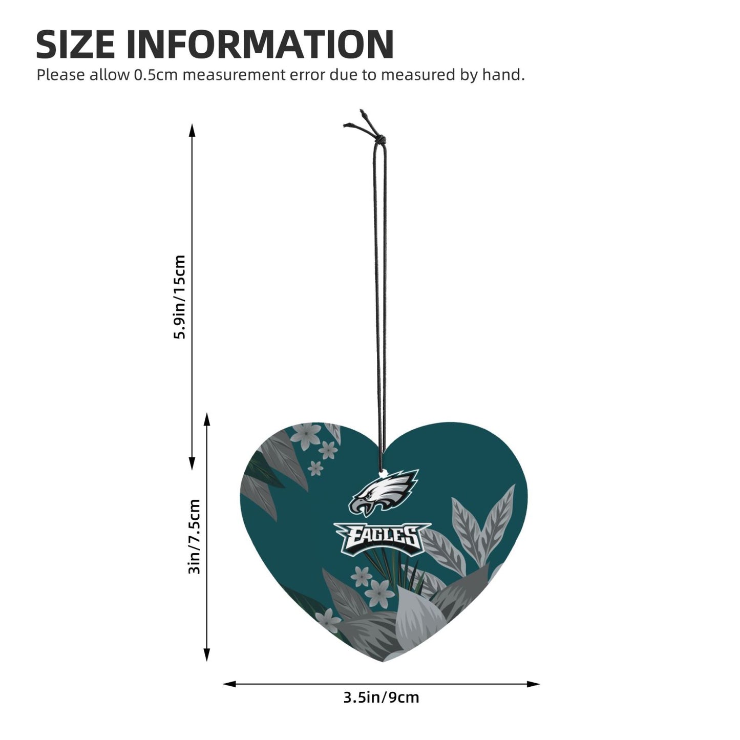 4pcs- Philadelphia Eagles car aromatherapy tablets Car Air Fresheners Cards Set