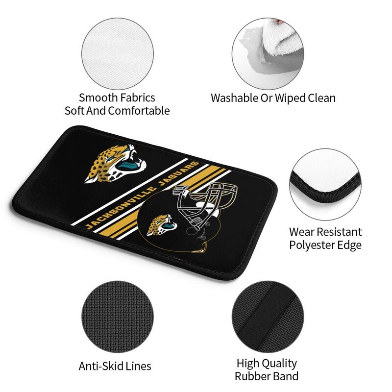 Jacksonville Jaguars Print armrest protective cover car armrest box cushion