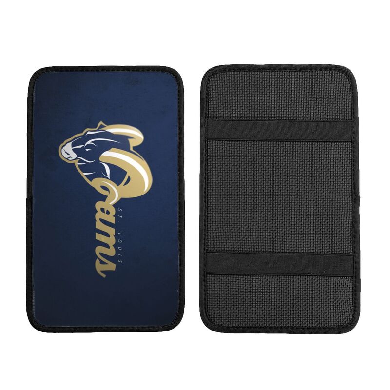 Los Angeles Rams Printed car armrest box pad anti-abrasion pad