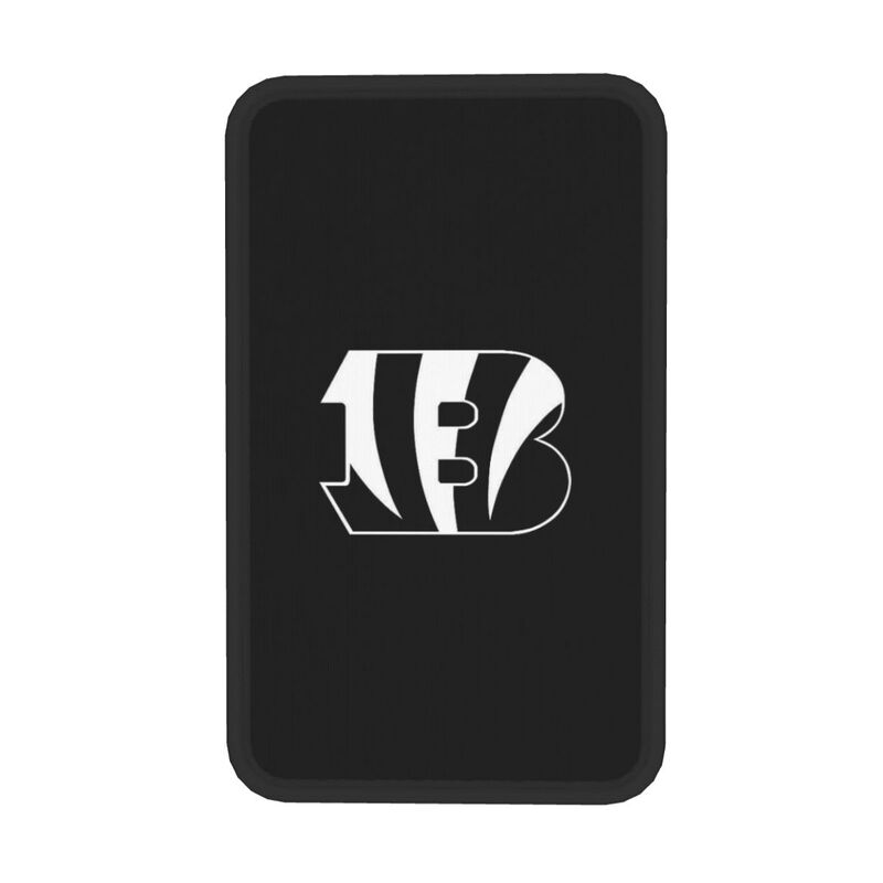 Car armrest box pad Cincinnati Bengals 1 Printed central armrest box pad protective pad