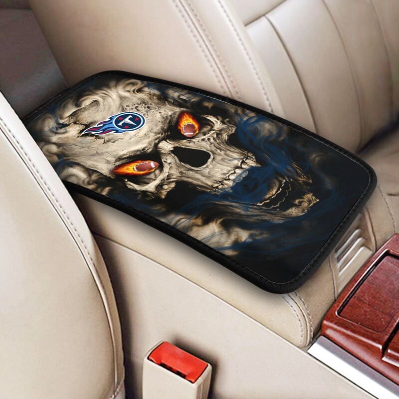 Tennessee Titans Printed car armrest box pad elbow support anti slip pad
