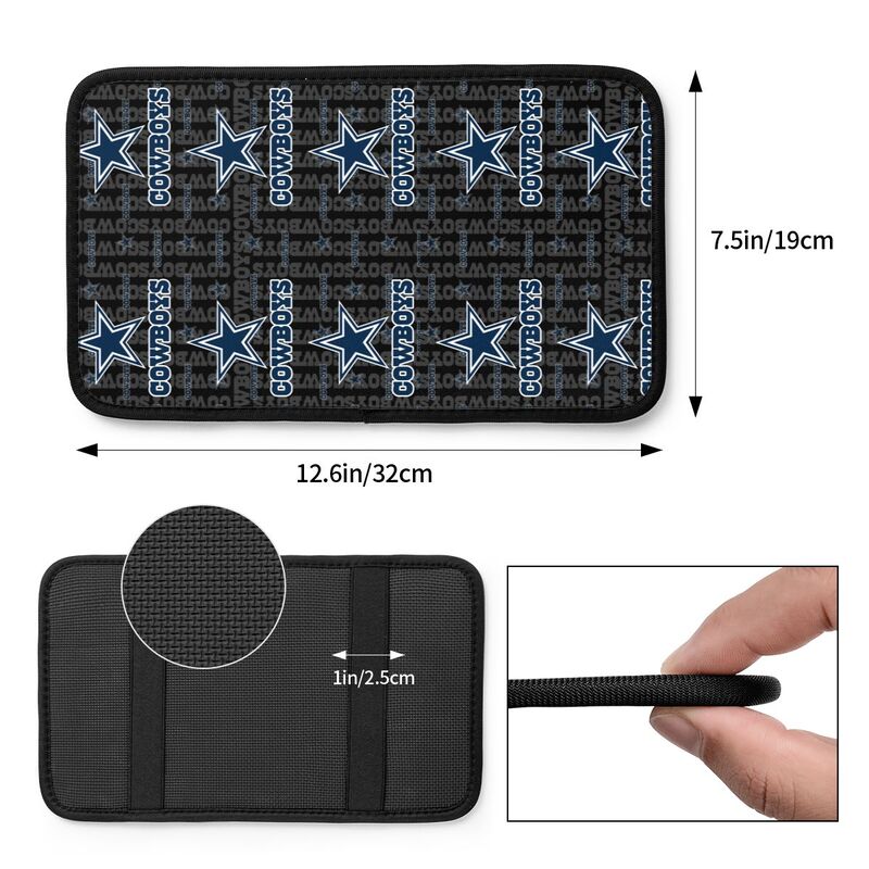 Dallas Cowboys2 Protective pad for armrest box of printing vehicle
