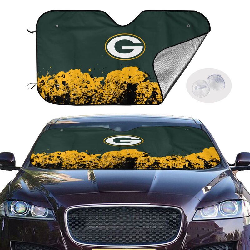 Green Bay Packers Print car front windshield sunshade car windshield sunshade (multi size)
