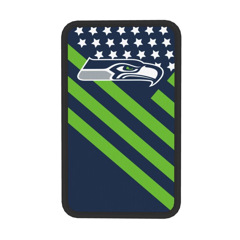 Seattle Seahawks1 Printed car armrest box pad anti-abrasion pad