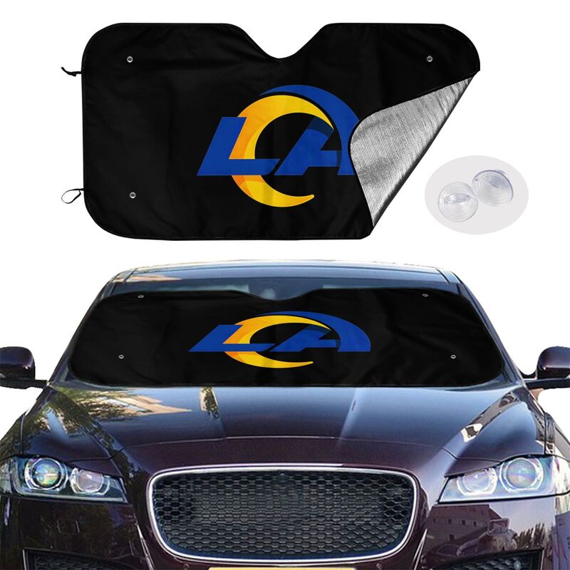 Los Angeles Rams 3 Print is suitable for front Car windshield sunshades Car windshield sunshades