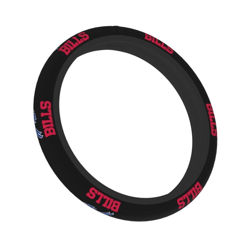 Buffalo Bills 5 Printed breathable anti slip cover elastic steering wheel cover