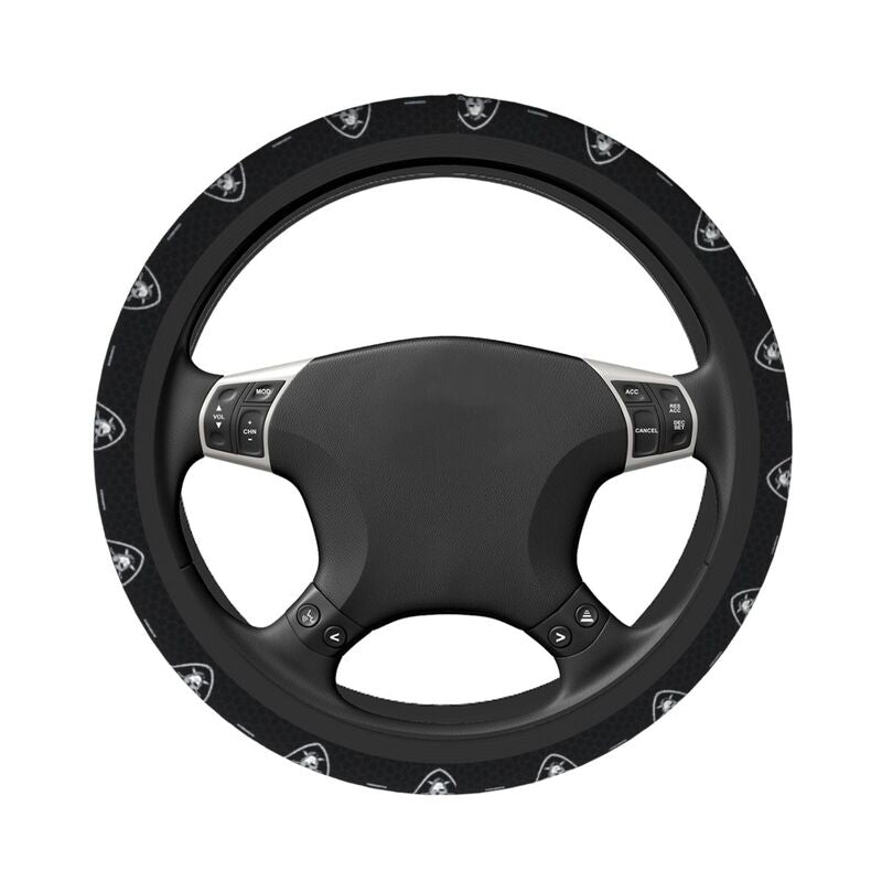 Las Vegas Raiders 1 Printed car anti-skid cover elastic steering wheel cover