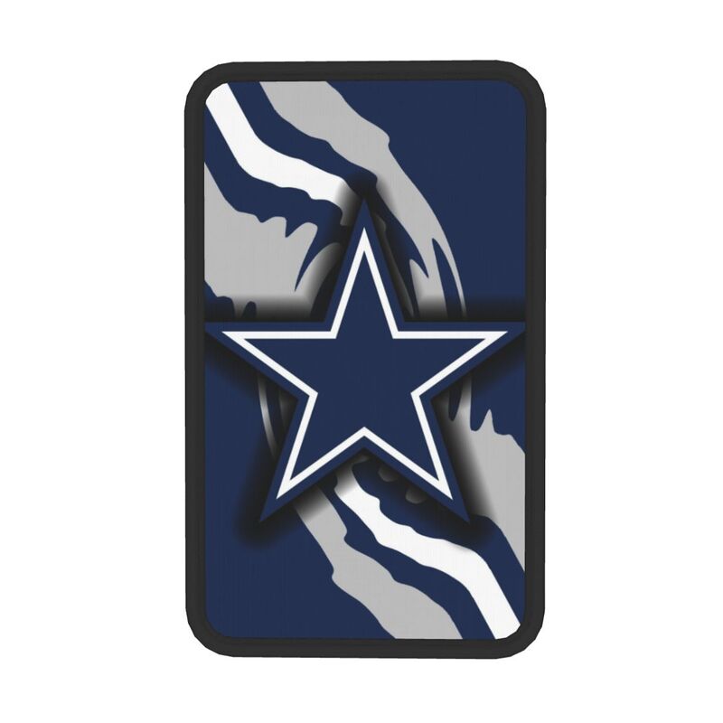 Car armrest box pad Dallas Cowboys7 Printed central armrest box pad anti slip pad