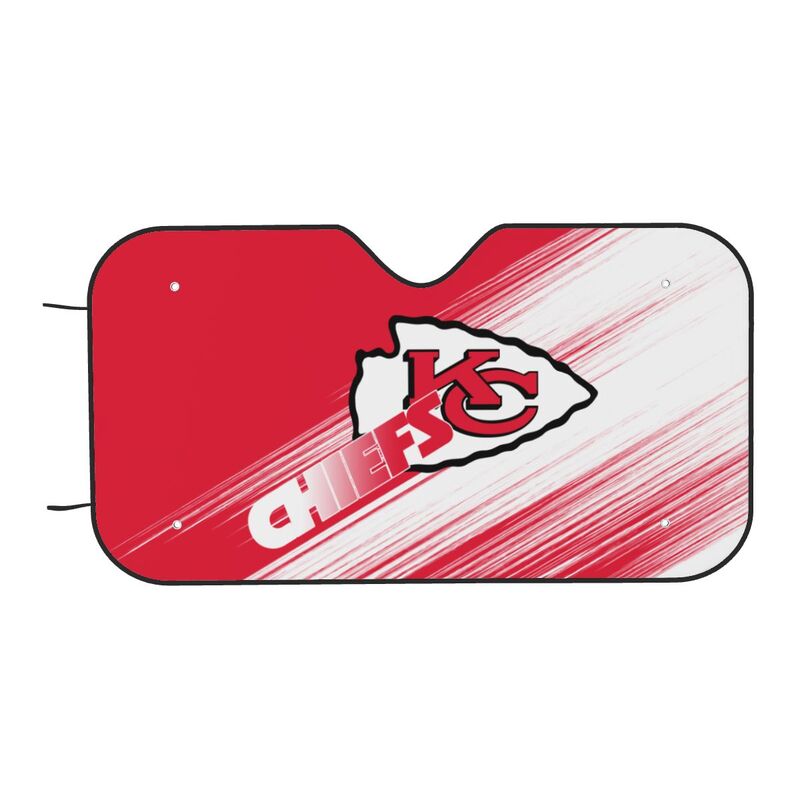 Kansas City Chiefs Print car windshield sunshade panel car windshield sunshade cover multiple sizes