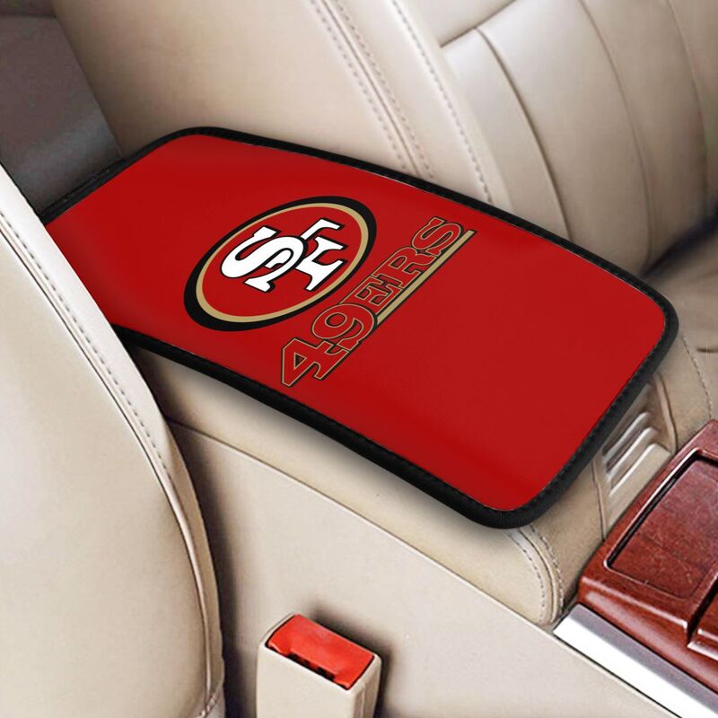San Francisco 49ers2 Printed car armrest box pad anti-abrasion pad