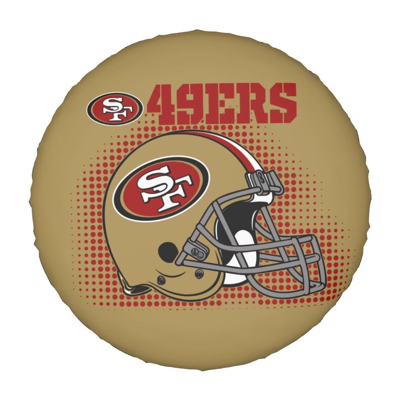 San Francisco 49ers Printed tire protection cover car sun protection tire protection cover