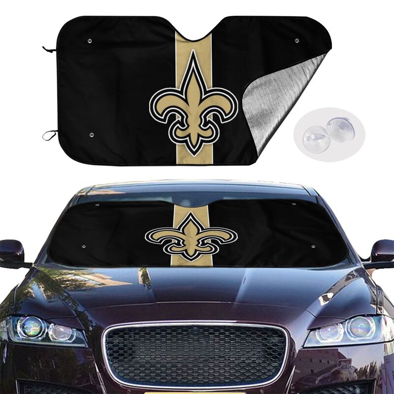 New Orleans Saints 2 Printed suitable for front Car windshield sunshades Car windshield sunshades