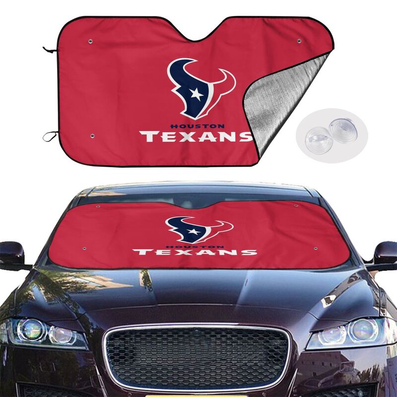 Houston Texans 3 Print Car windshield sunshades suitable for front Car windshield sunshades