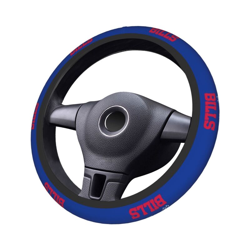 Buffalo Bills Printed elastic steering wheel cover car steering wheel protective cover