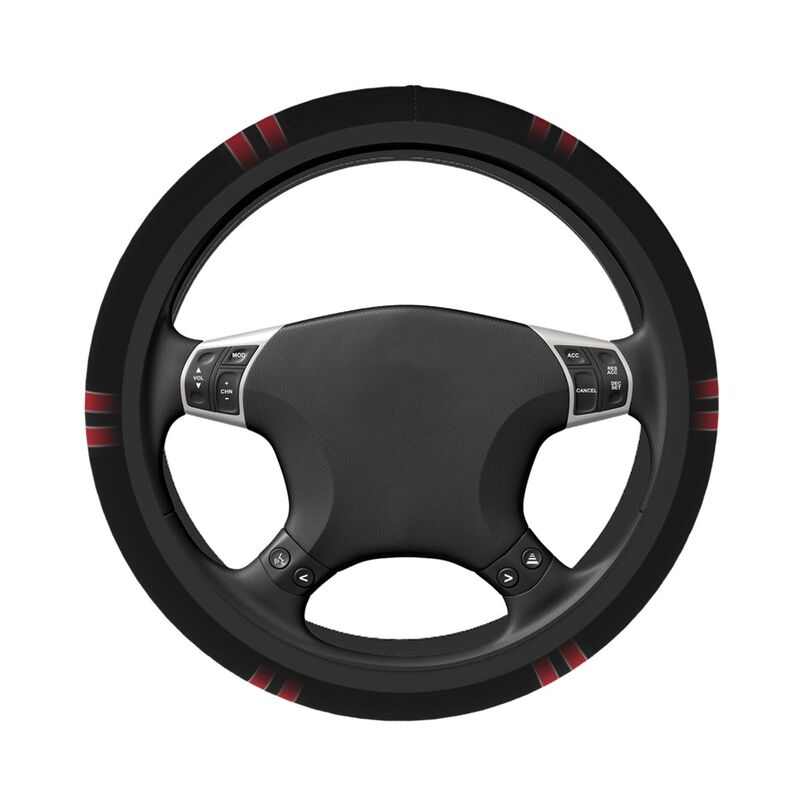 Kansas City Chiefs 2 Printed elastic steering wheel cover anti slip breathable