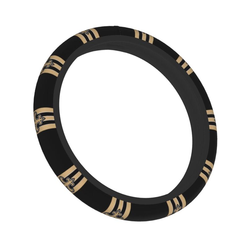New Orleans Saints 2 Printed breathable elastic steering wheel cover