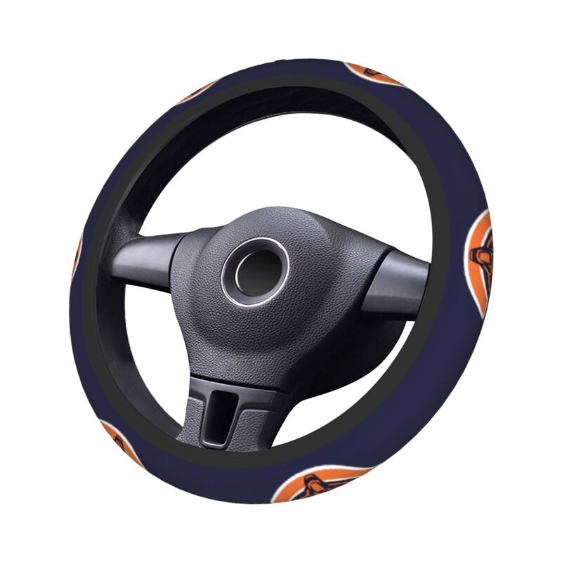 Chicago Bears Printed breathable elastic steering wheel cover anti slip cover
