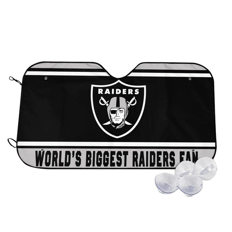 Las Vegas Raiders Printing is suitable for car front windshield sunshades Car windshield sunshades