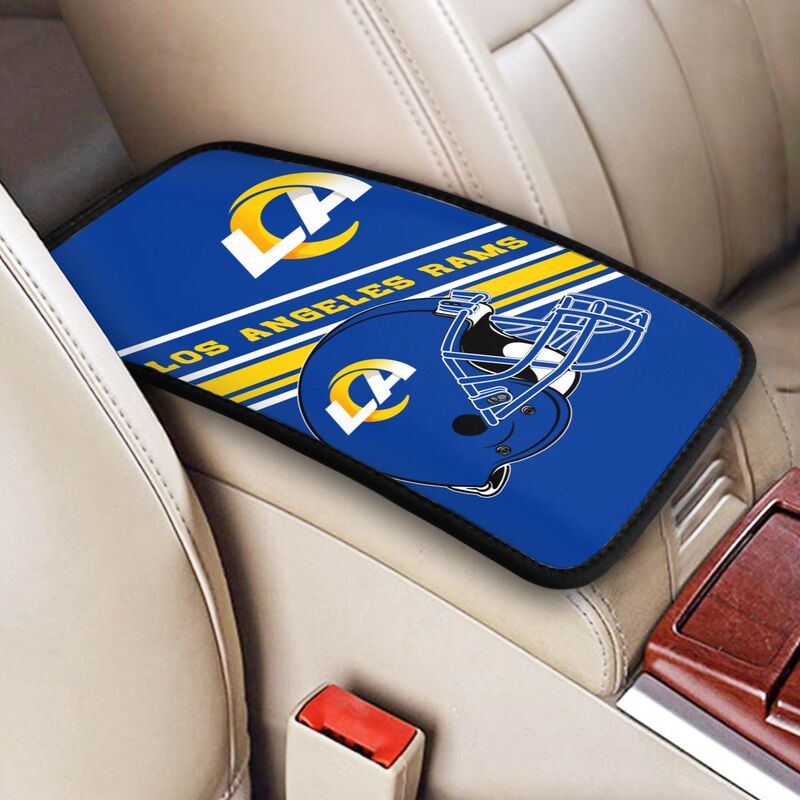 Los Angeles Rams Print armrest protective cover car armrest box cushion
