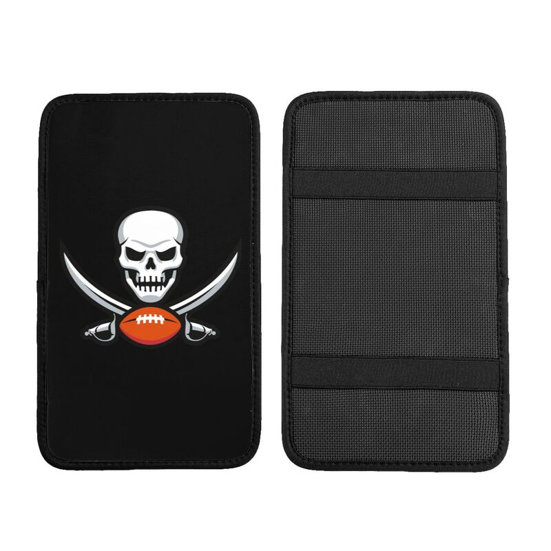 Tampa Bay Buccaneers Printed car armrest box pad anti-abrasion pad