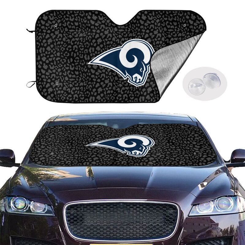 Los Angeles Rams Printed Car windshield sunshades is suitable front Car windshield sunshades