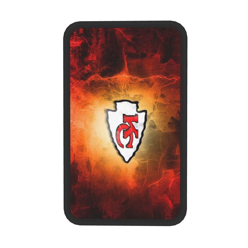 Kansas City Chiefs Printed car armrest box pad anti-abrasion pad