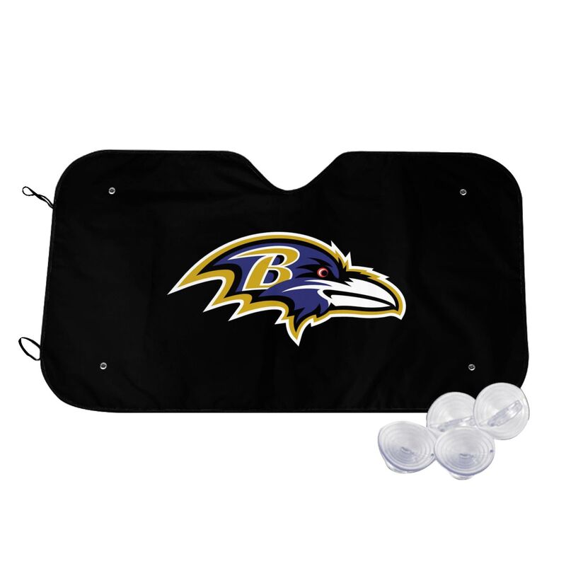 Baltimore Ravens 2 Print suitable for front Car windshield sunshades Car windshield sunshades