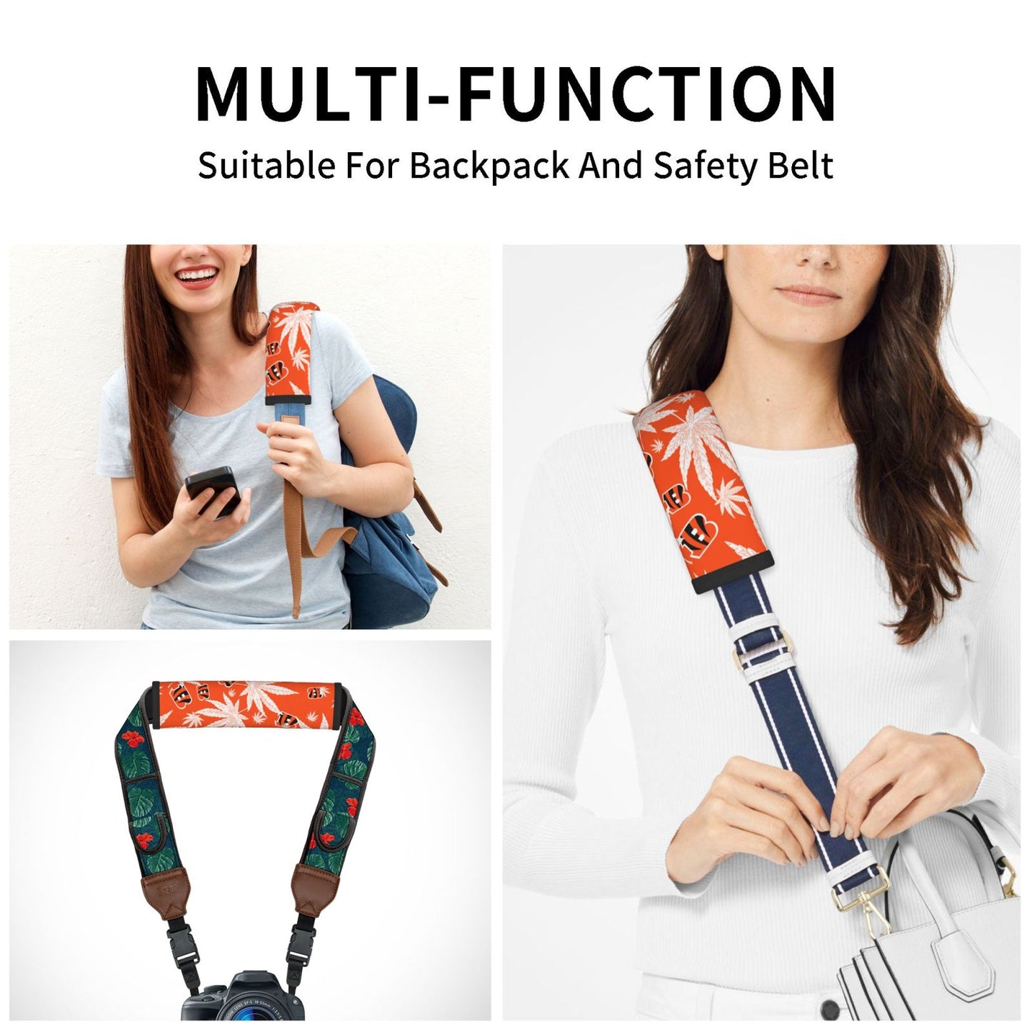 Cincinnati Bengals Car seat belt protection cover Adult seat belt protection cover