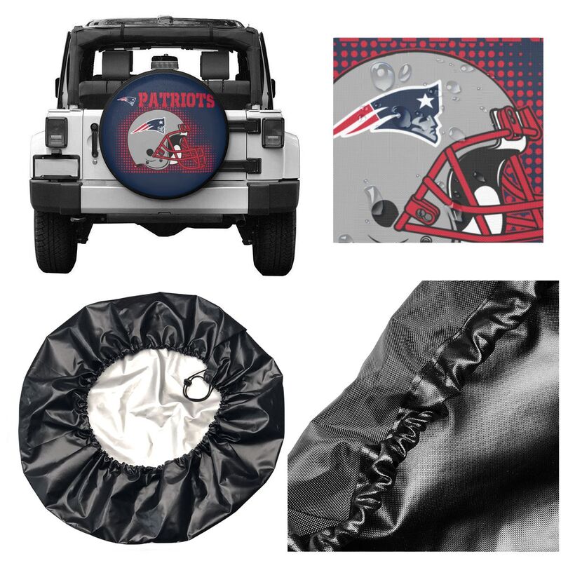 New England Patriots Printed tire protection cover car sun protection tire protection cover