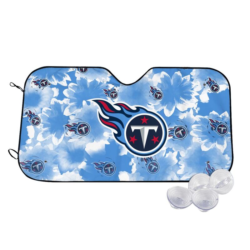 Tennessee Titans Printed multi size car front windshield sunshade car windshield sunshade