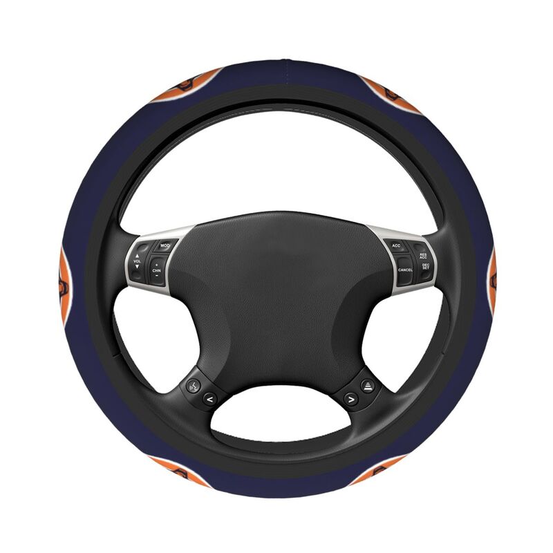 Chicago Bears Printed breathable elastic steering wheel cover anti slip cover