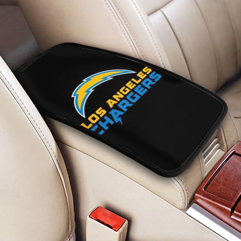 San Diego Chargers4 Printed car center armrest box pad anti slip pad