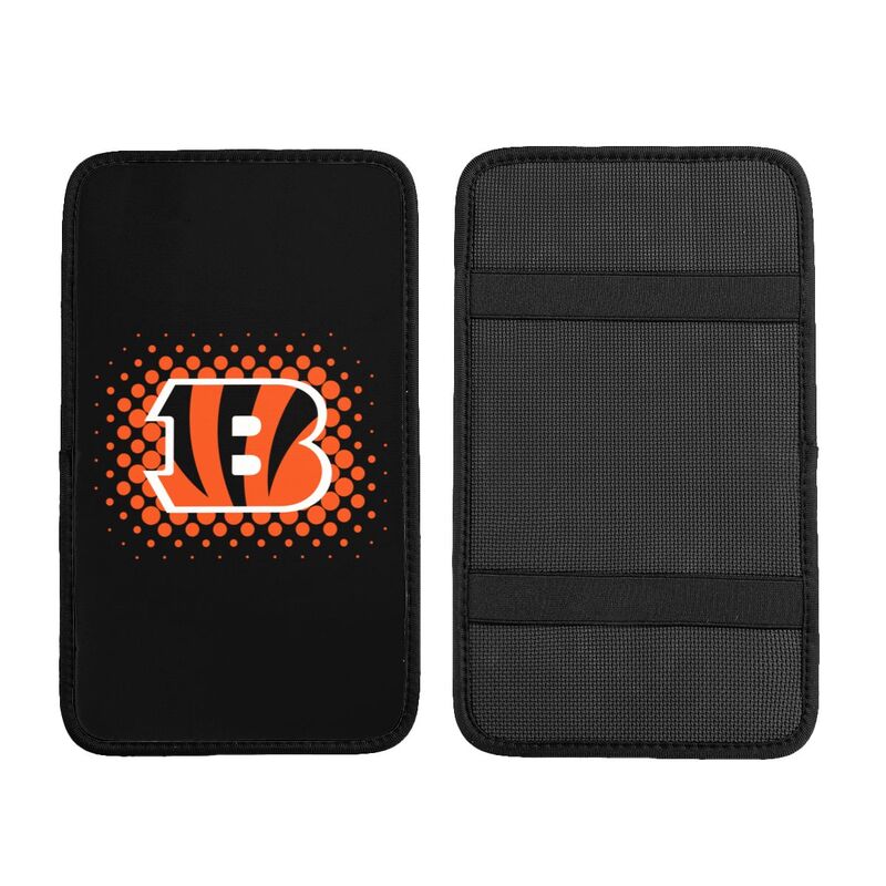 Cincinnati Bengals Printed car armrest box cushion armrest protective cover