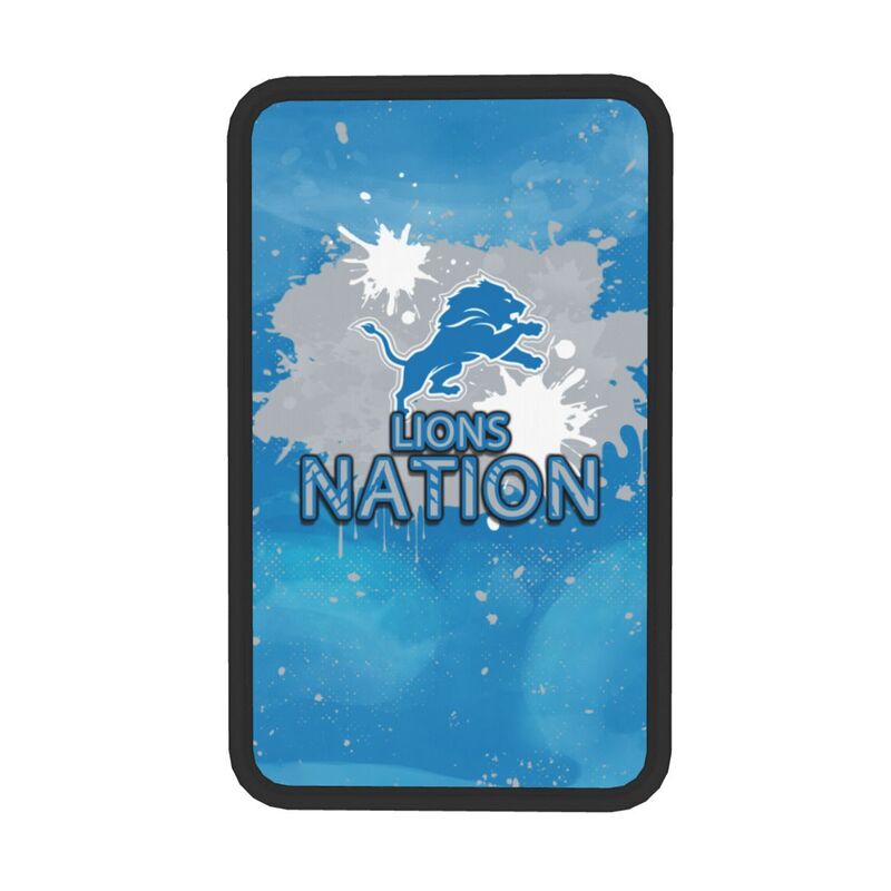 Detroit Lions print car center console armrest pad Car armrest box protective cover