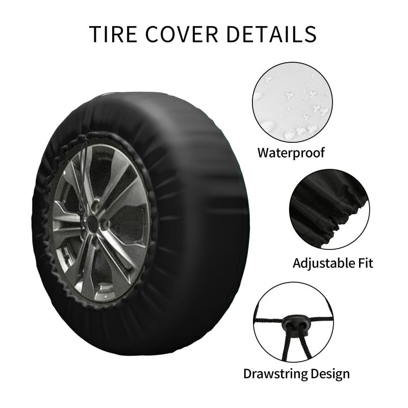 Green Bay Packers Printing car tire covers waterproof car tire covers
