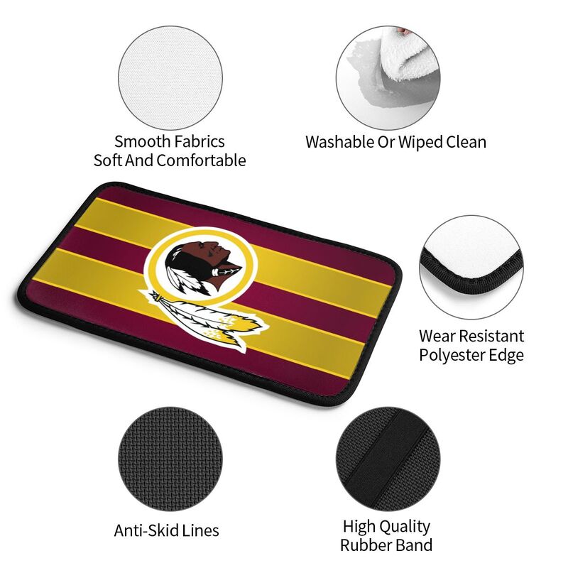 Washington Commanders Printed car armrest box pad elbow protection pad