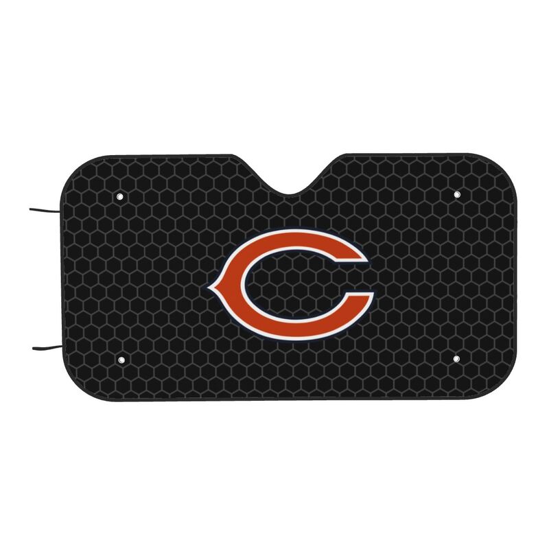 Chicago Bears 2 Printed is suitable front Car windshield sunshades Car windshield sunshades
