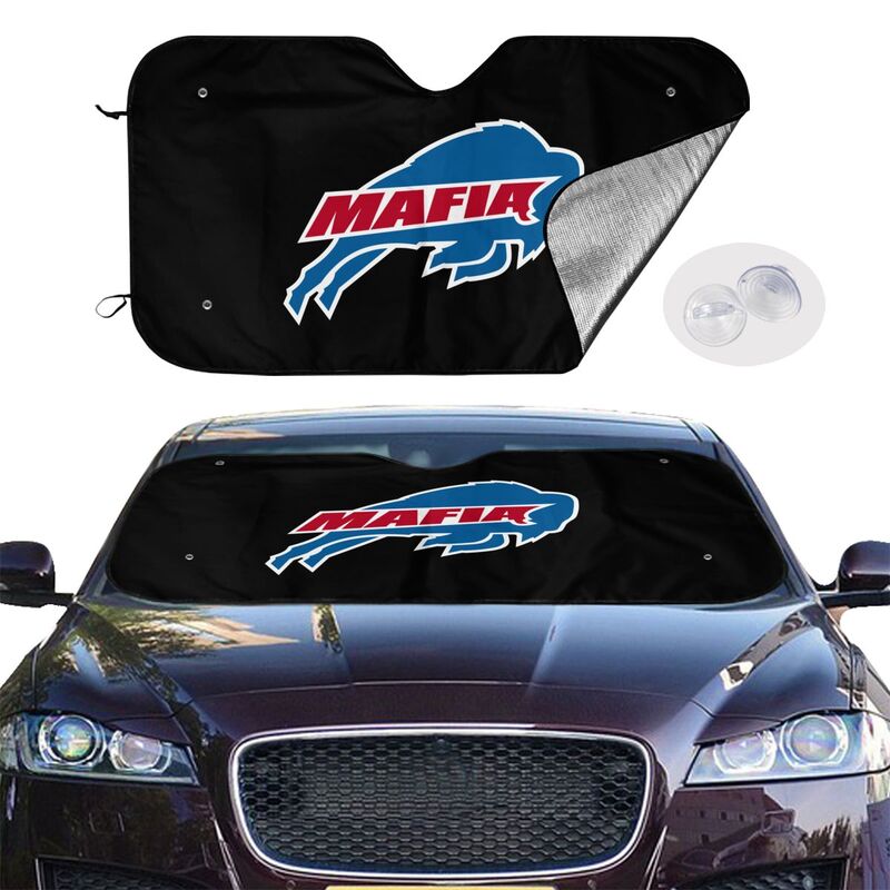 Buffalo Bills 2 Printed suitable for front Car windshield sunshades Car windshield sunshades