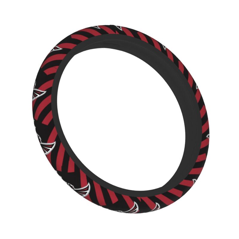 Atlanta Falcons 2 Printed breathable elastic steering wheel cover anti slip cover