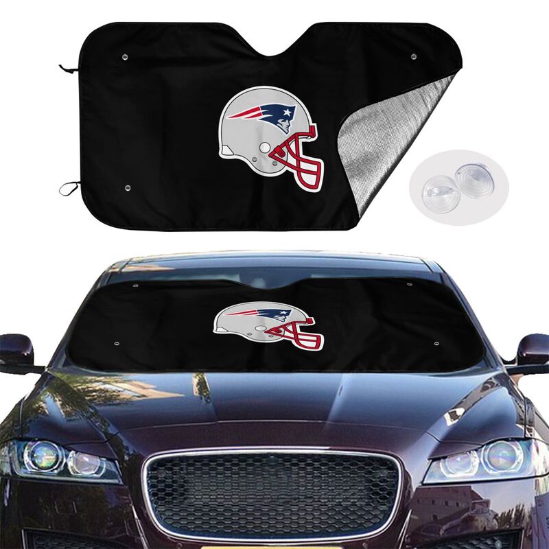 New England Patriots 3 Print is suitable for front Car windshield sunshades Car windshield sunshades