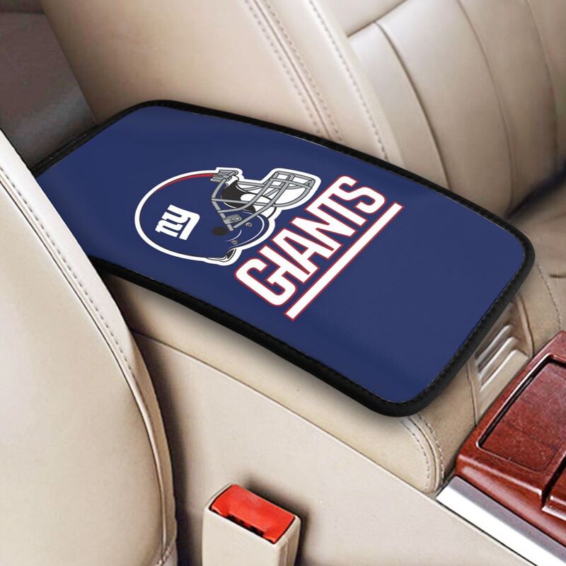 New York Giants1 Printed car center armrest box pad anti slip pad