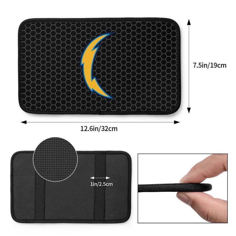 San Diego Chargers Printed protective pad for car armrest box