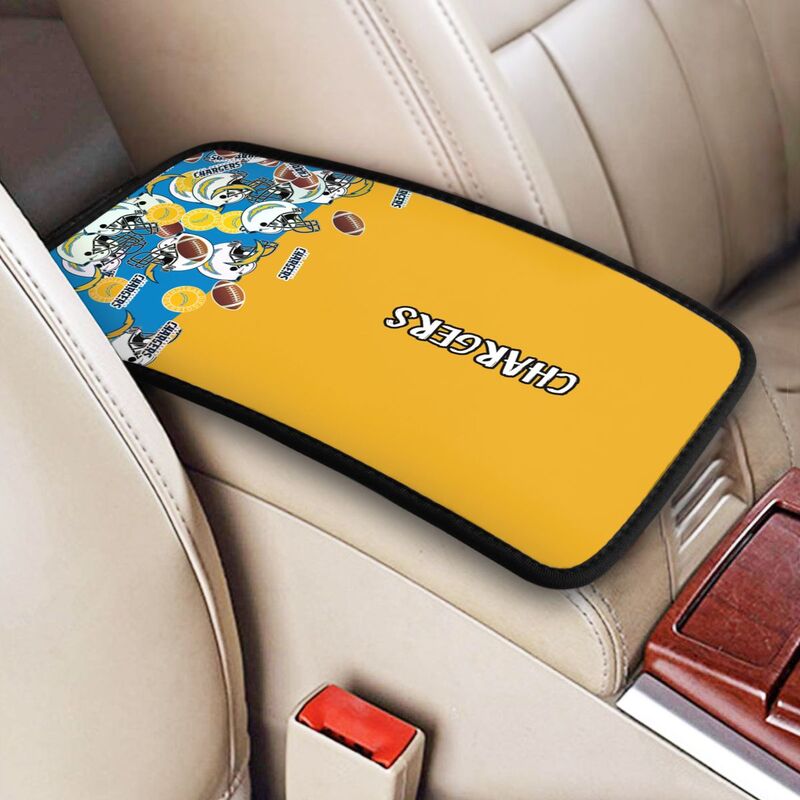 San Diego Chargers print Car center console armrest pad car armrest protective cover