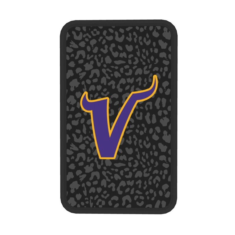 Minnesota Vikings 2 printed Car handrail box cushion Personalized car armrest cover