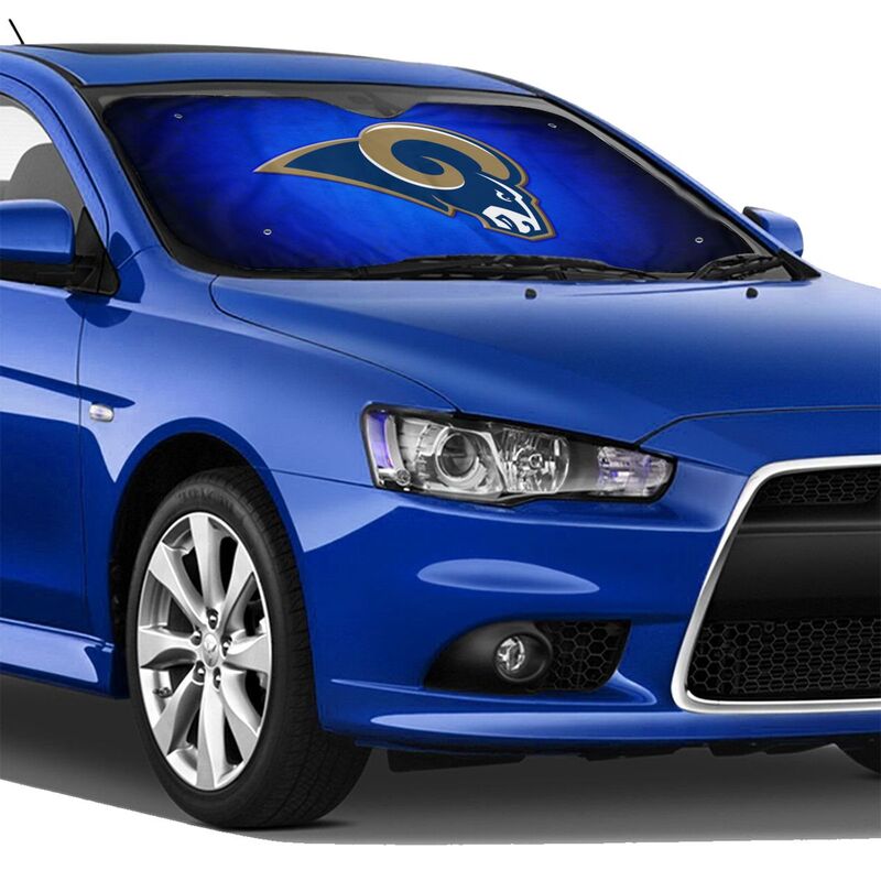 Los Angeles Rams Print Car windshield sunshades suitable for front Car windshield sunshades